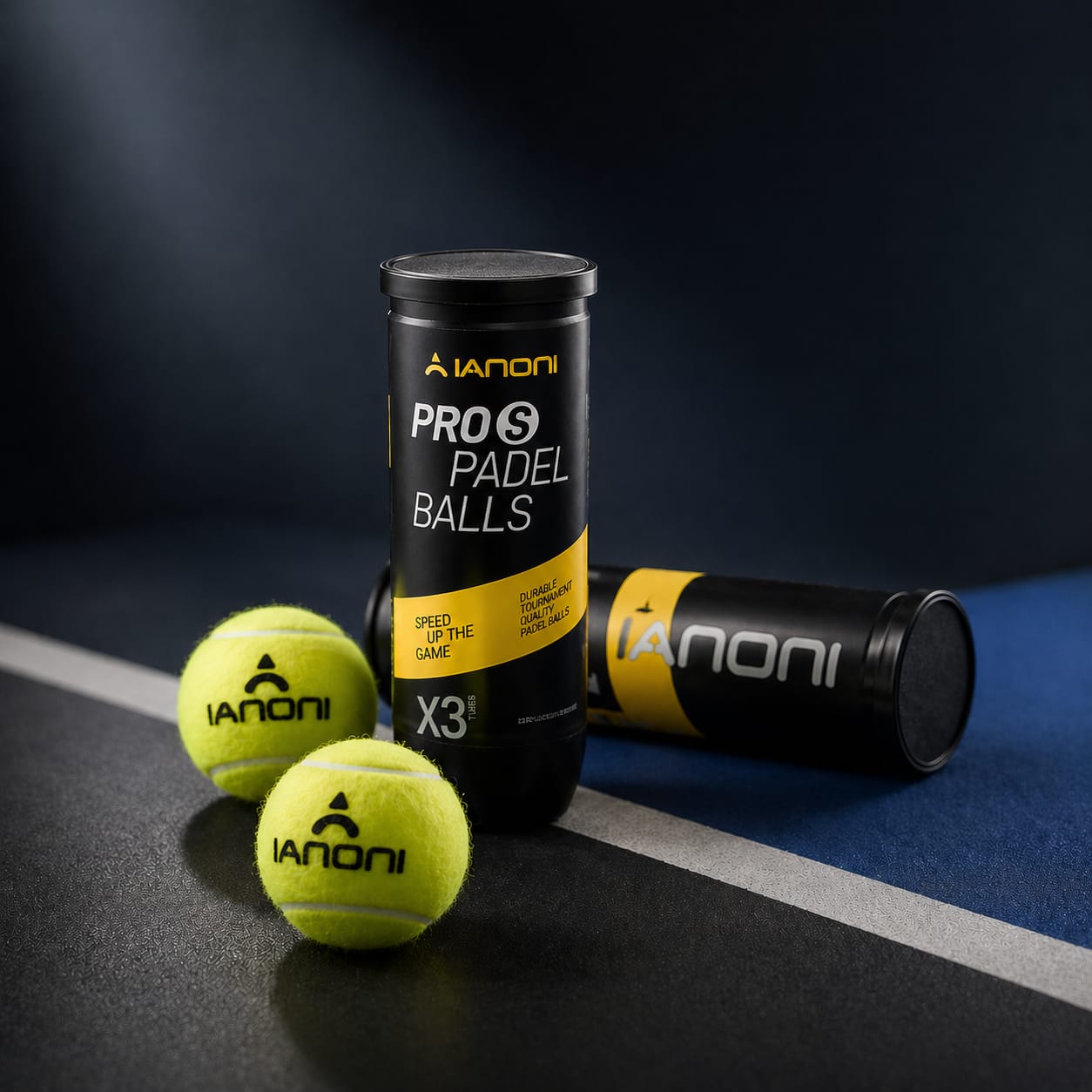 Ianoni Premium Tournament Padel Balls